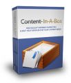 Content-In-A-Box - Access To 52 High Quality Articles
