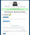 Ultimate Site Backup - Database Website Backup System